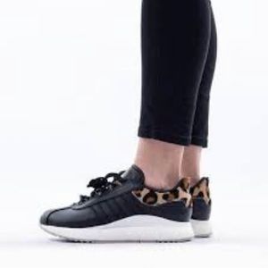 Adidas Black Leopard Sneakers SL Andridge W